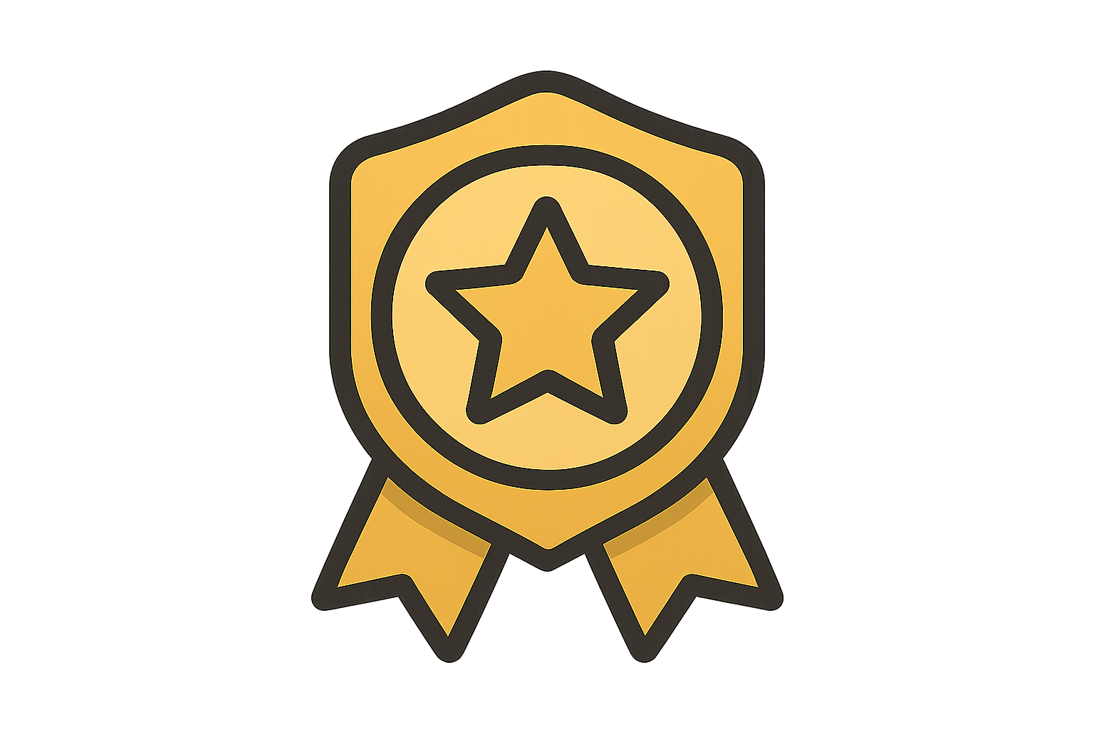 Star badge icon 